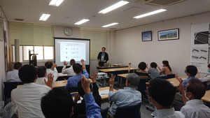 近江八幡市環境エネルギーセンター見学会（事業所対象）講座